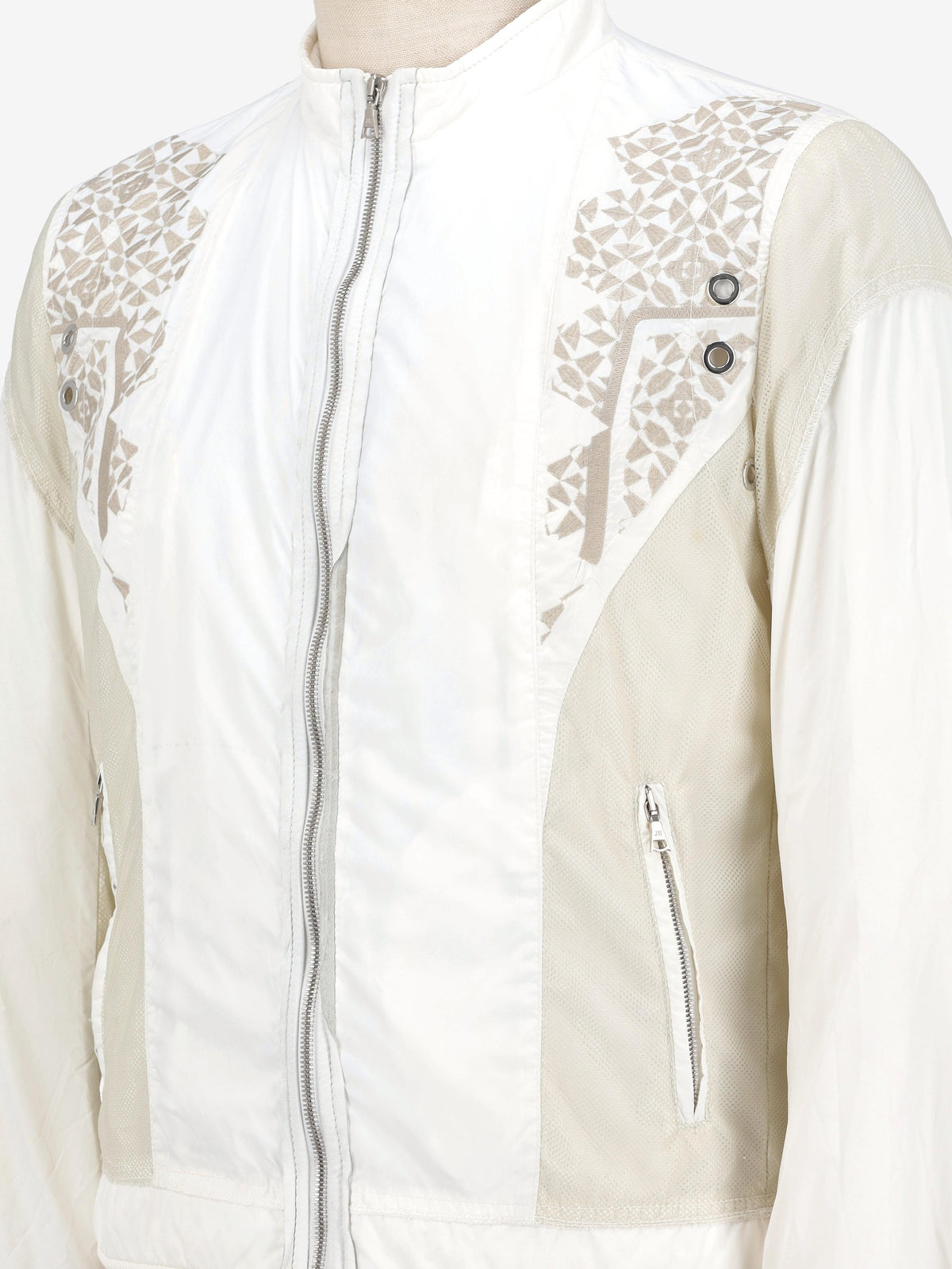 Richmond White Technical Jacket WCV250808  John Richmond 