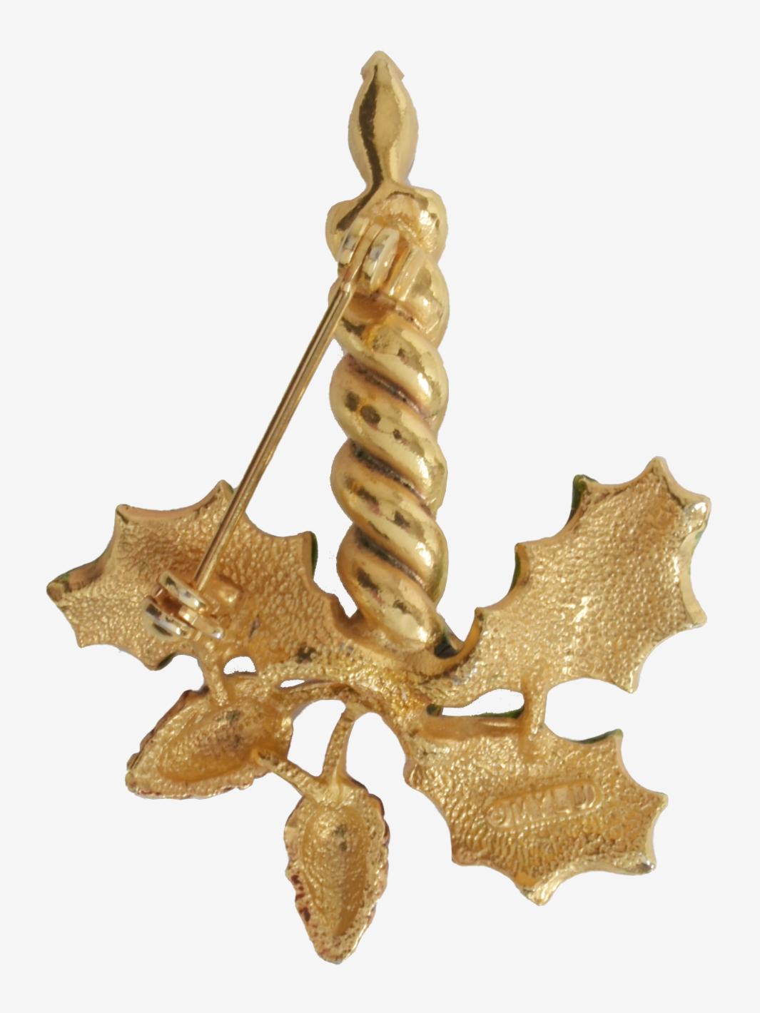 Mylu Candle Brooch-'60