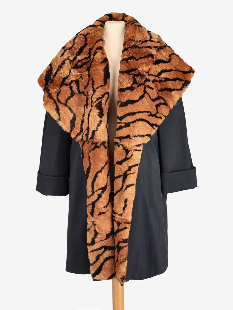 Mondrian Double Lined Coat With Shearling W2511.70  Mondrian 