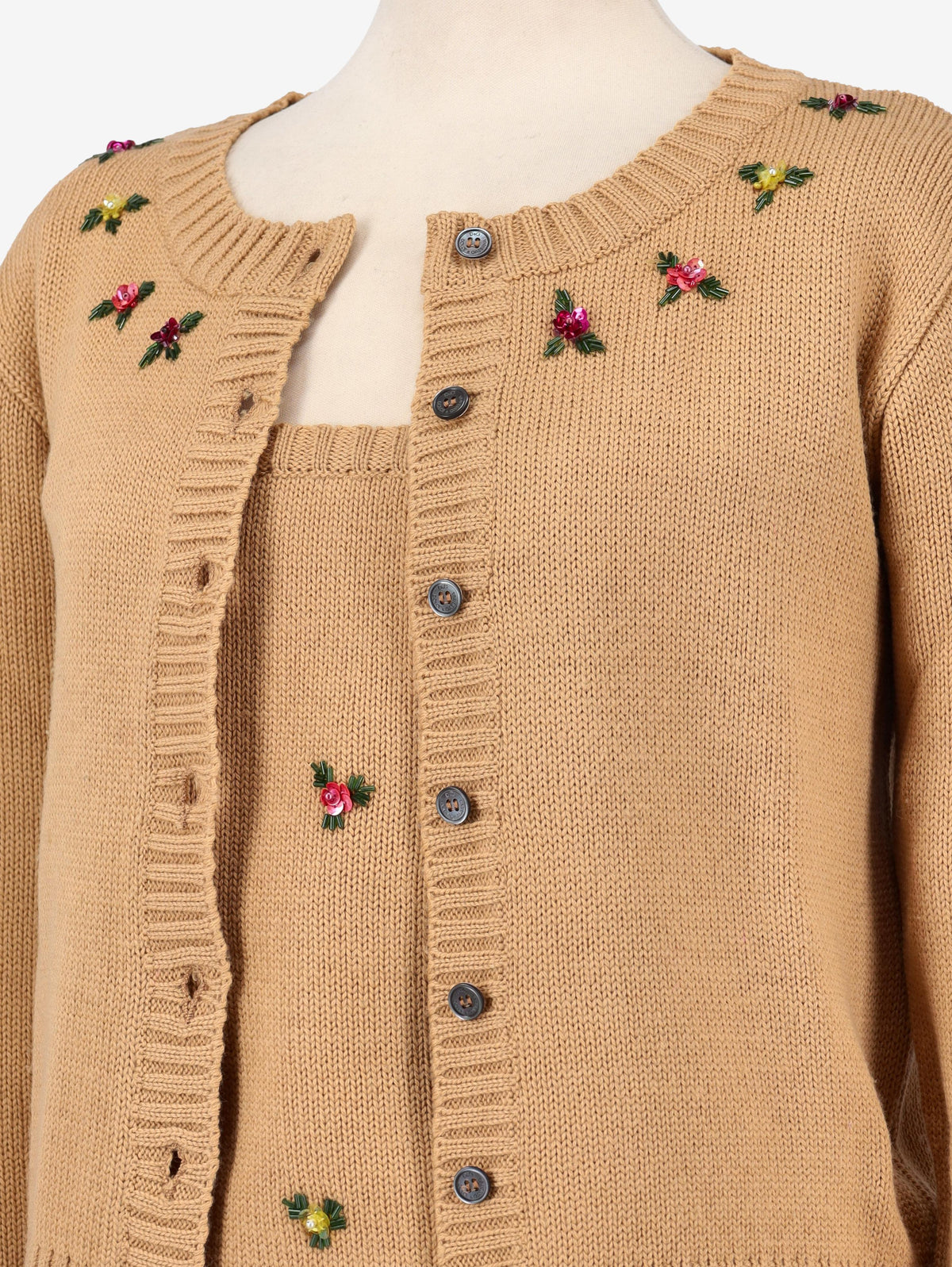 Dolce&Gabbana Beige Wool-Blend Set W02122025.6  Dolce & Gabbana 