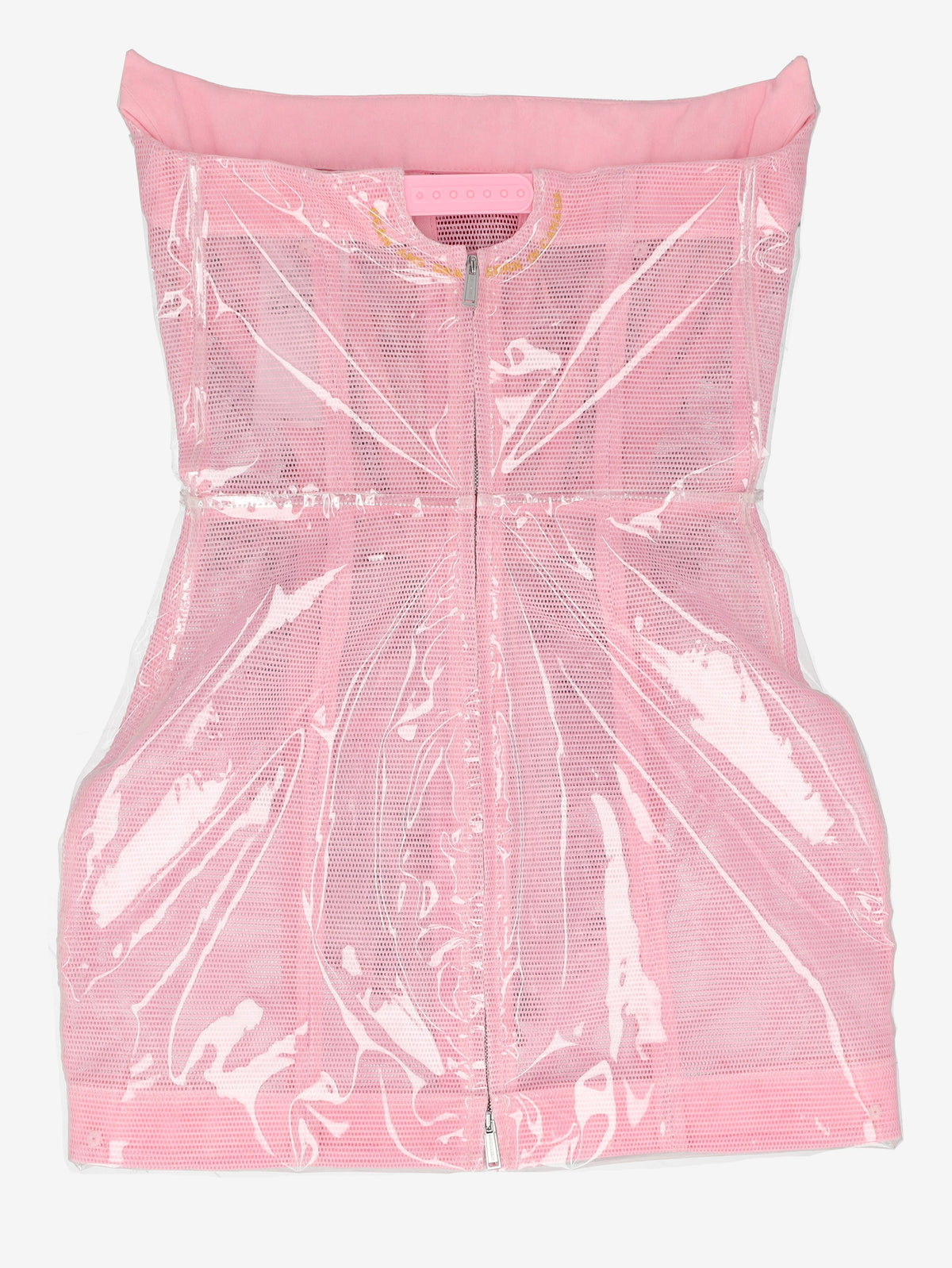 Dsquared2 Nylon Mesh Strapless Mini Dress CVM26.23.208  Dsquared² 