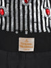Structured Sequin Stripe Blazer with Ruby Cabochons - Archival Vivienne Westwood AR141  Vivienne Westwood 