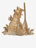 Vintage Snowman Brooch