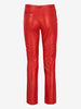 Genny Leather Straight-Leg Pants W7426.51  Genny 