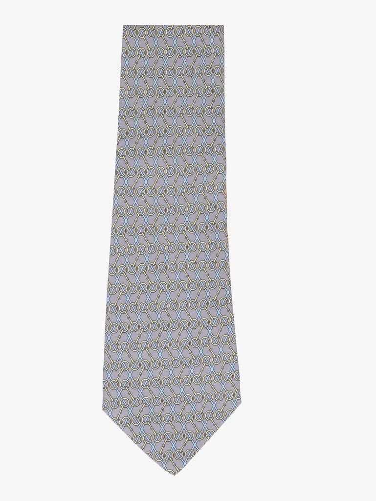 Hermès Patterned Tie 161225.34  Hermes 