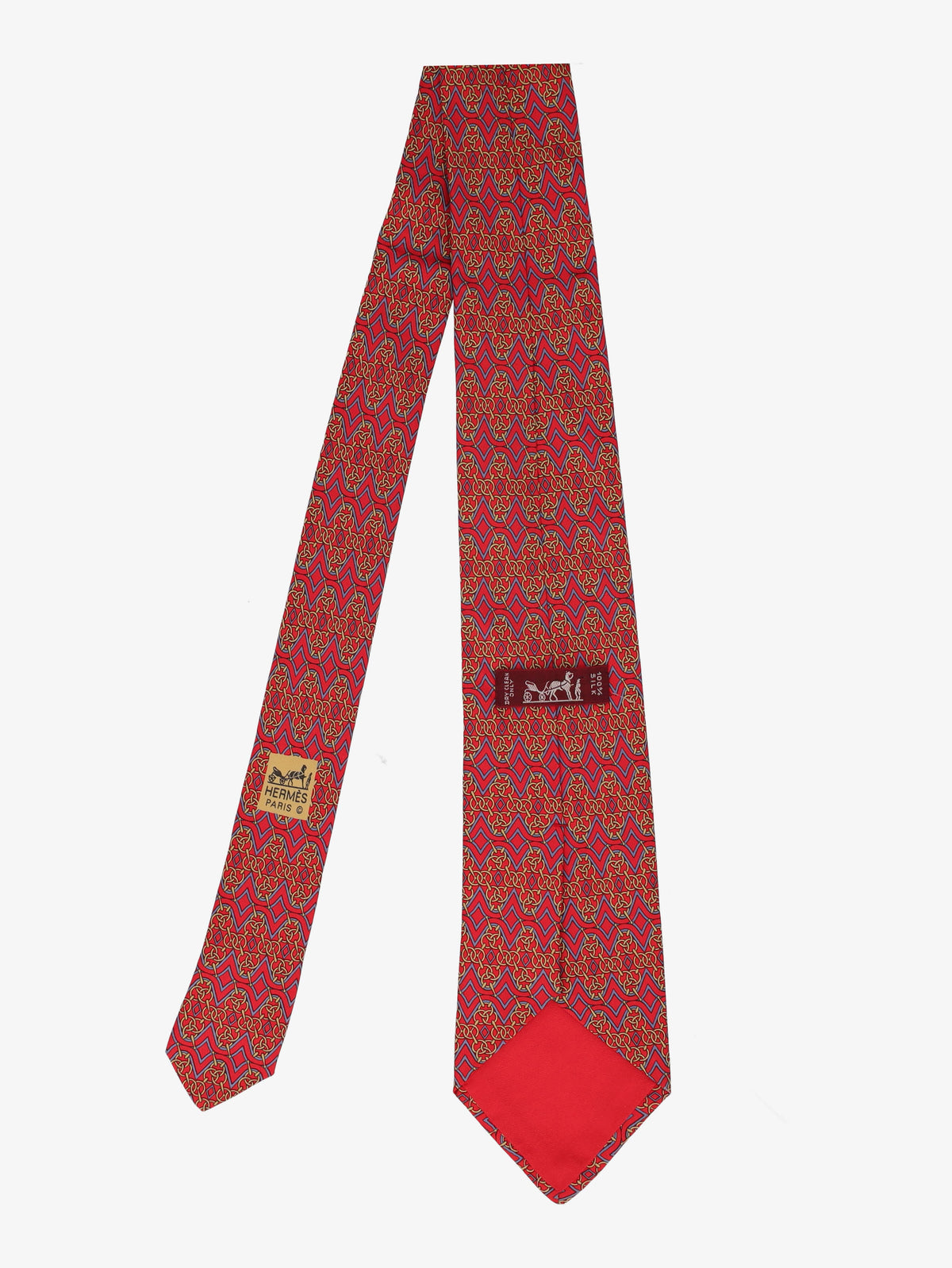 Hermès Patterned Tie 161225.26  Hermes 