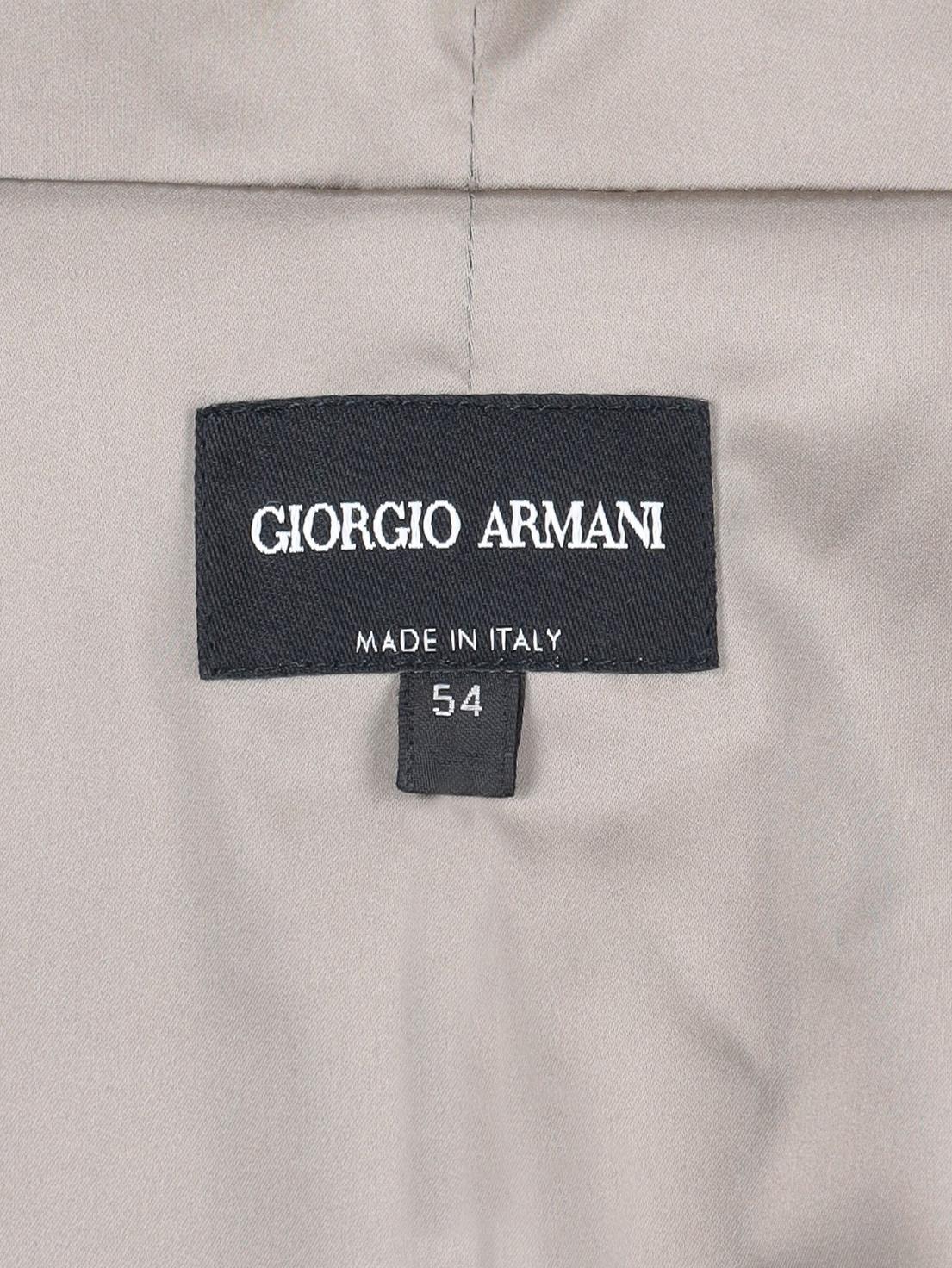 Giorgio Armani Grey Zip-Up Hoodie WCV112502  Giorgio Armani 