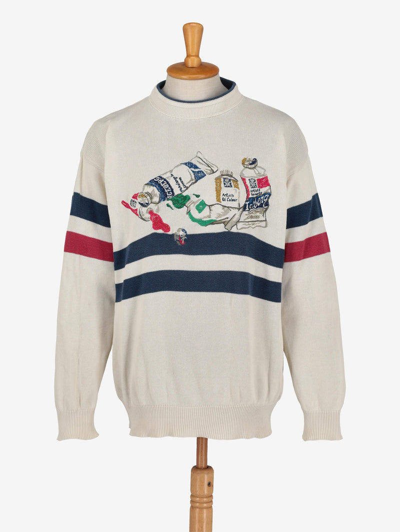 Iceberg Embroidered Jumper MU250527.11.1  Iceberg 