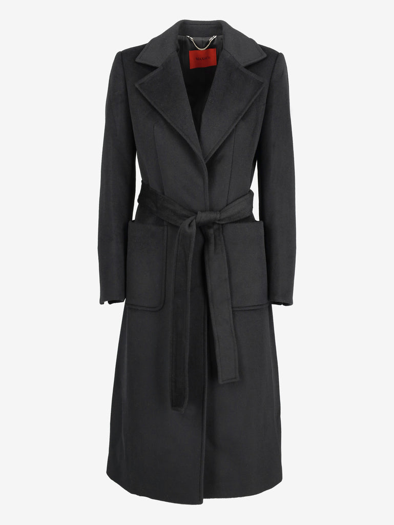 Max&Co Black Wool Coat WCV161224_80  Max & Co 