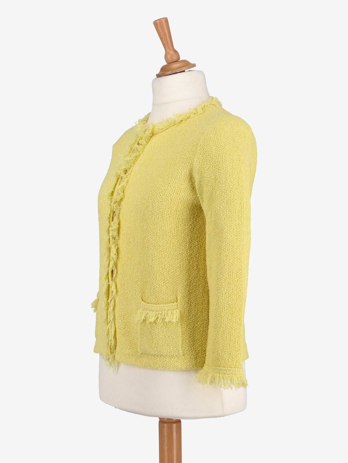 Cardigan giallo Prada