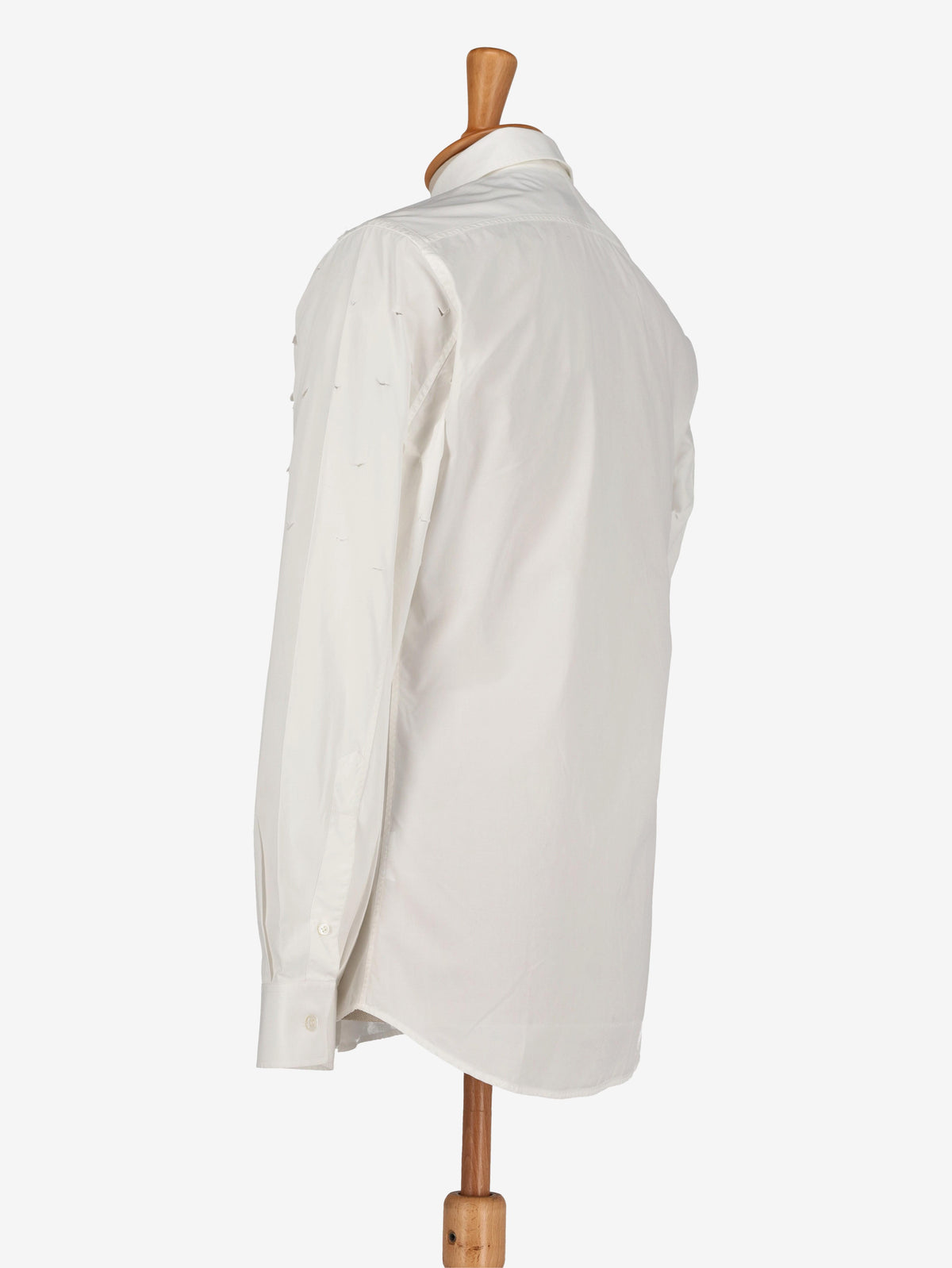 Yves Saint Laurent White Cotton Shirt WCV250825.05  Yves Saint Laurent 