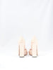 2010 Louis Vuitton sandals in light pink leather with very high heel