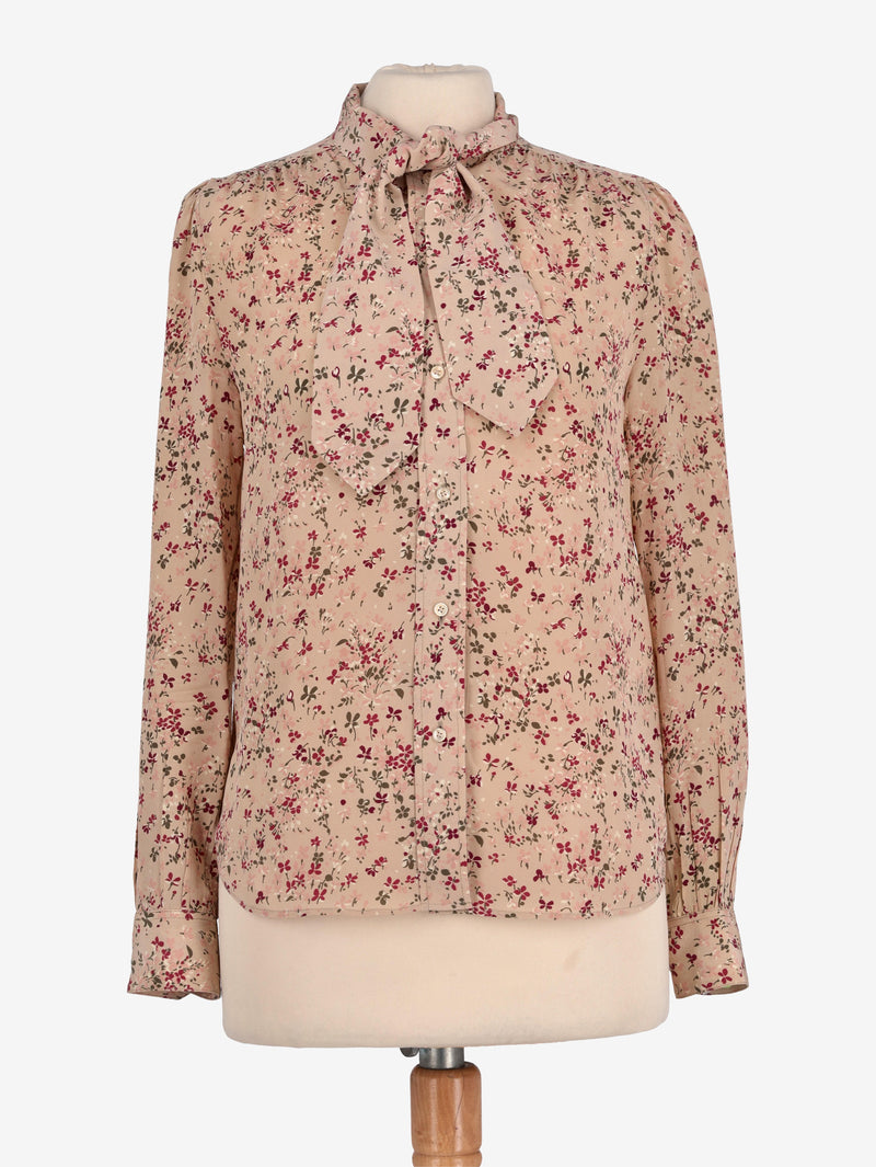 Saint Laurent Flowered Shirt W031025.8  Saint Laurent 