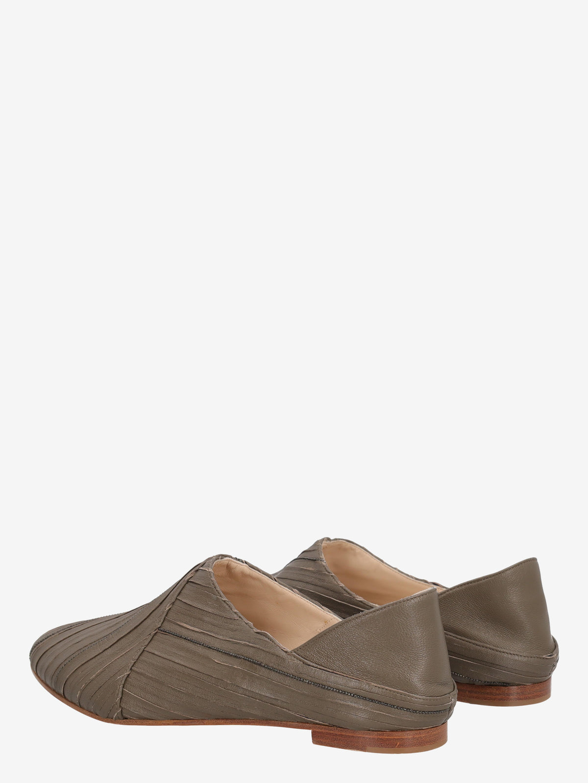 Fabiana Filippi Leather Loafer WCV2410108  Fabiana Filippi 