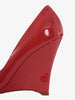 Casadei red patent leather open toe wedge CVM22.81.2  Casadei 