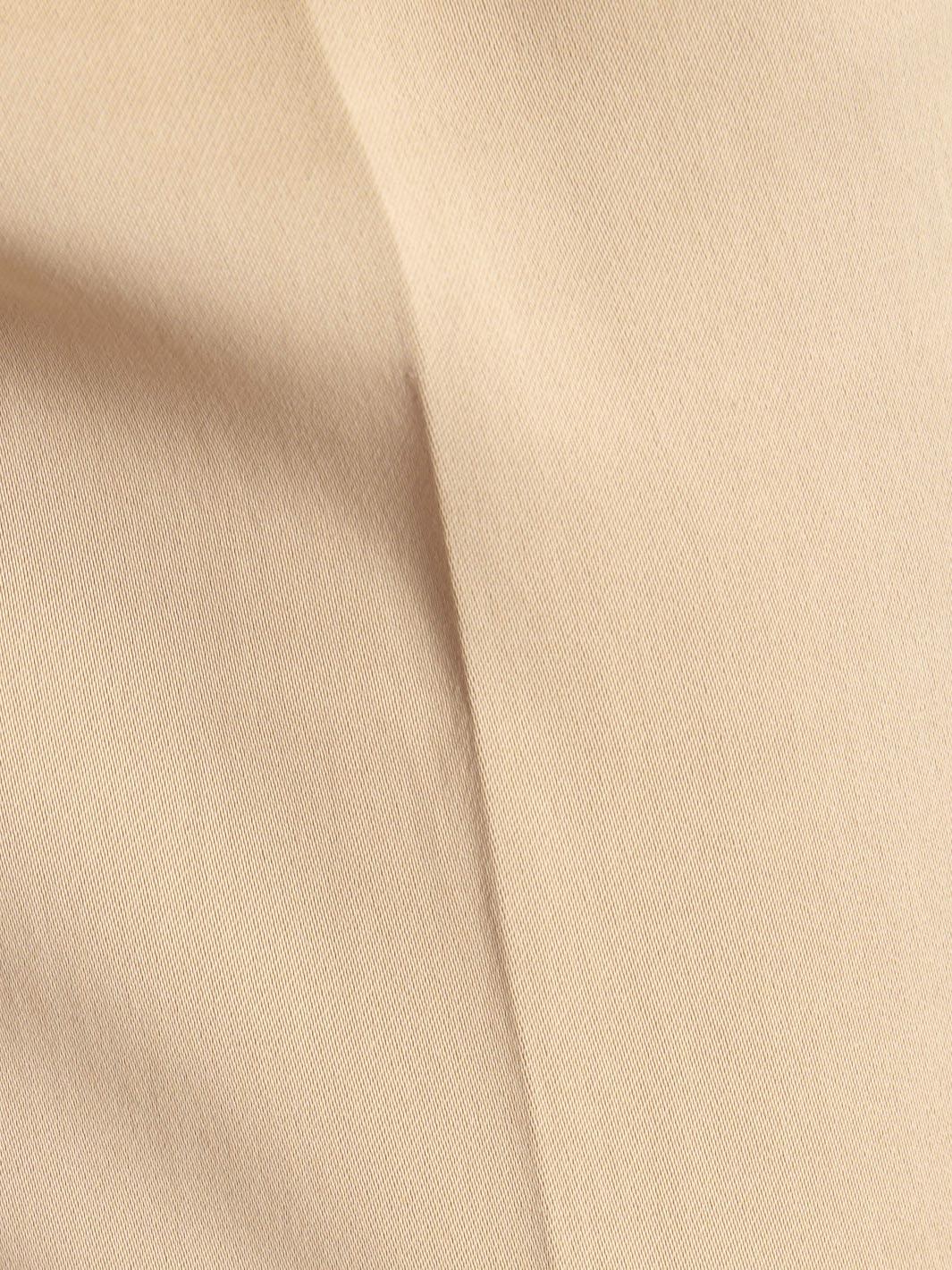Y2K Blugirl beige pants in soft and fluid fabric with ankle lapels MZ1913467  Blugirl 