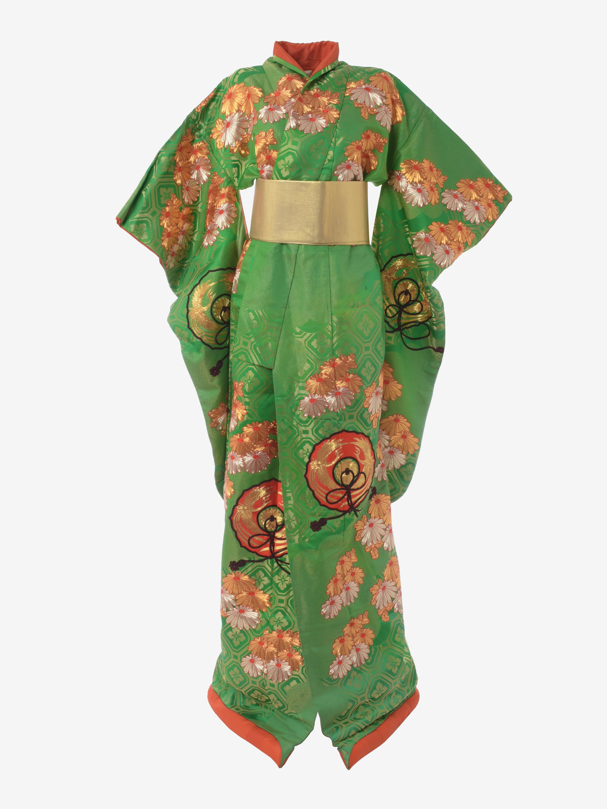 绿色和服 Uchikake