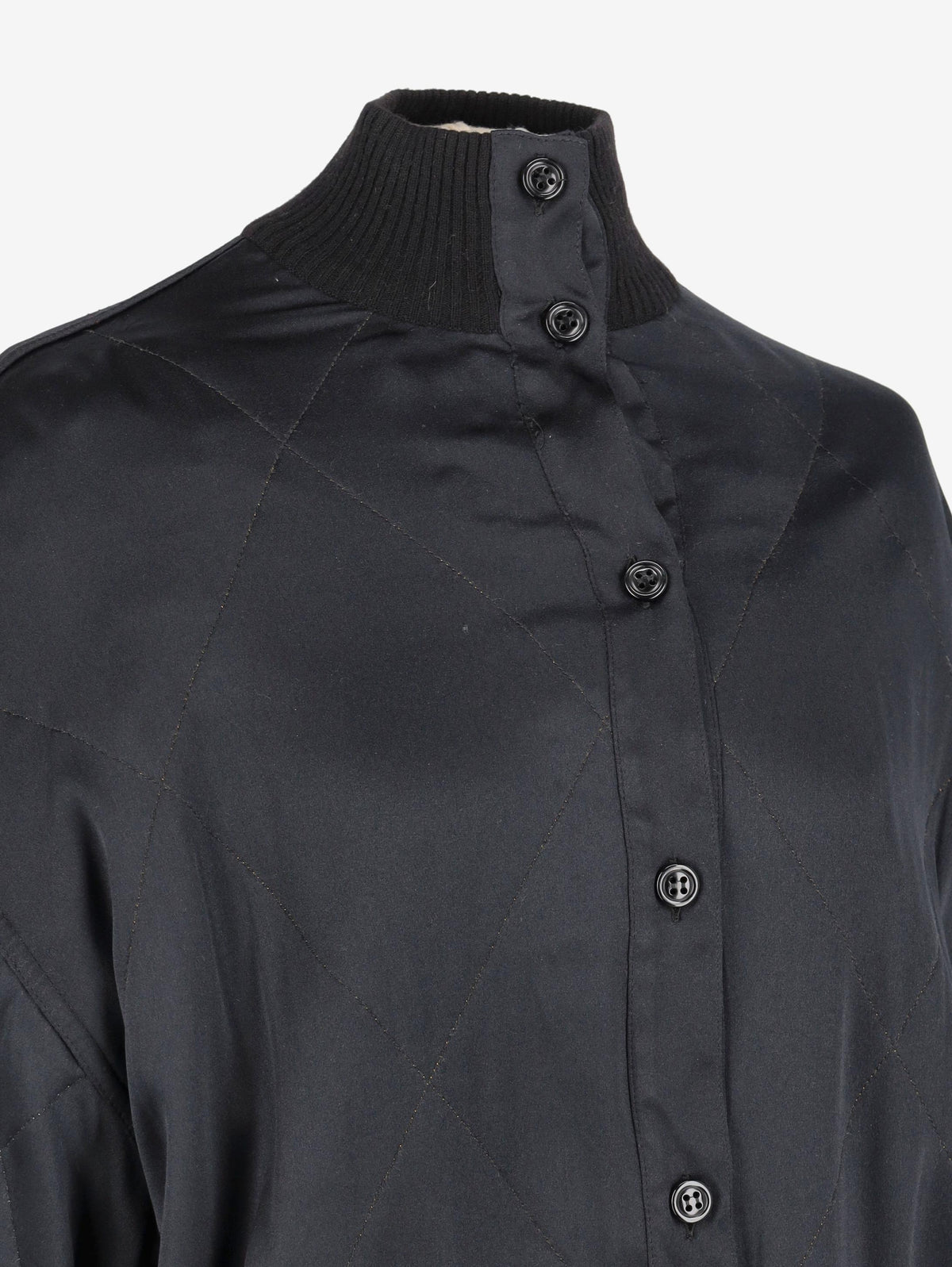 Mondrian Black Quilted Jacket W2511.118.05  Vintage 