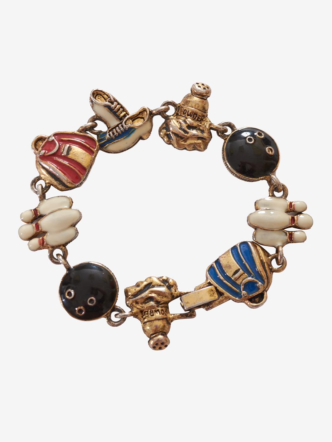 Vintage bowling themed bracelet MR280923_06  Vintage 