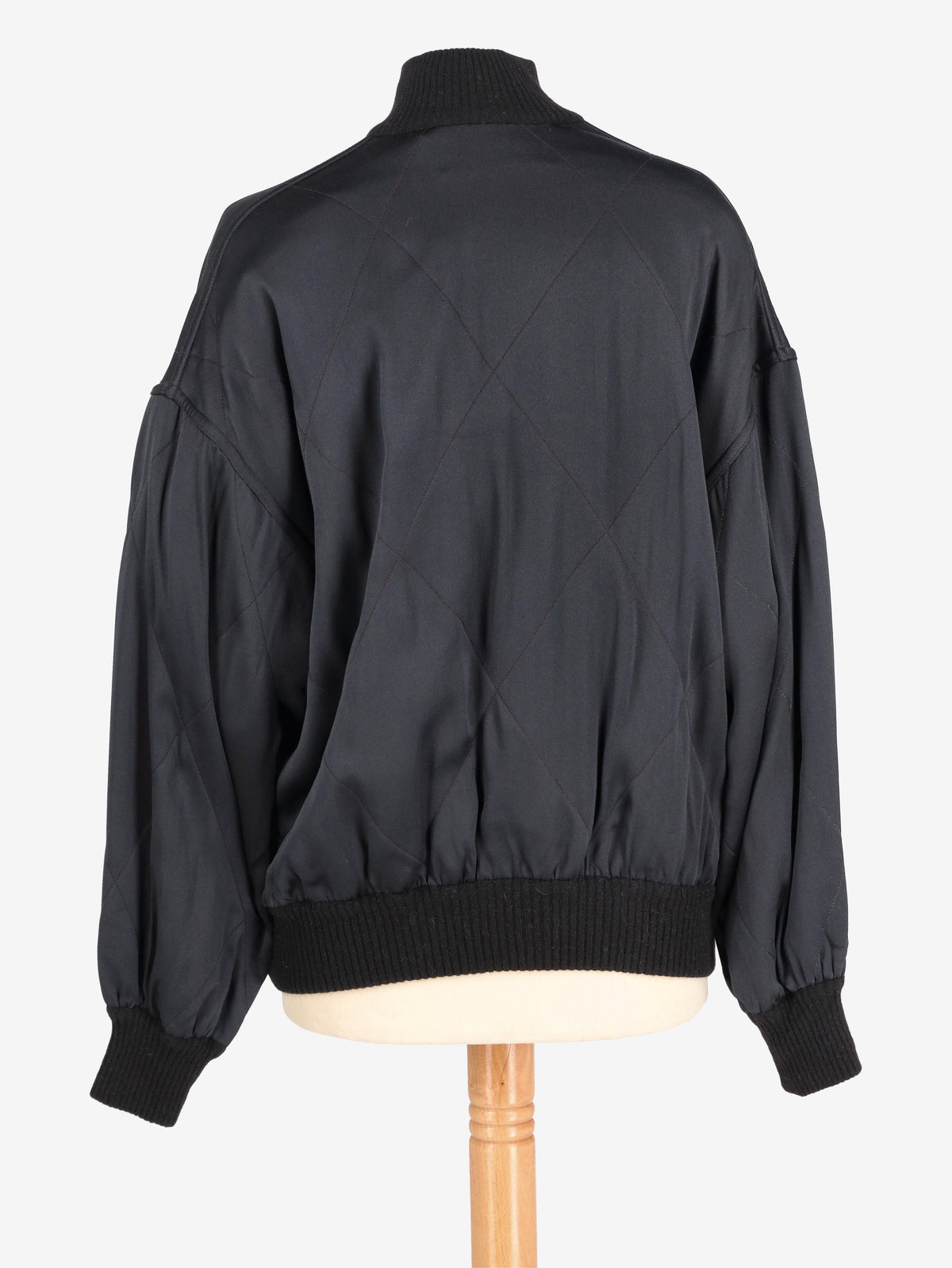 Mondrian Black Quilted Jacket W2511.118.05  Vintage 