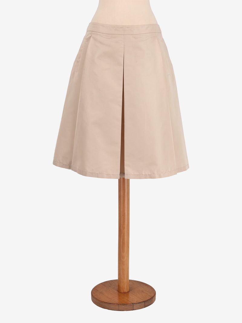 Prada Beige Midi Skirt WCV241224.9  Prada 