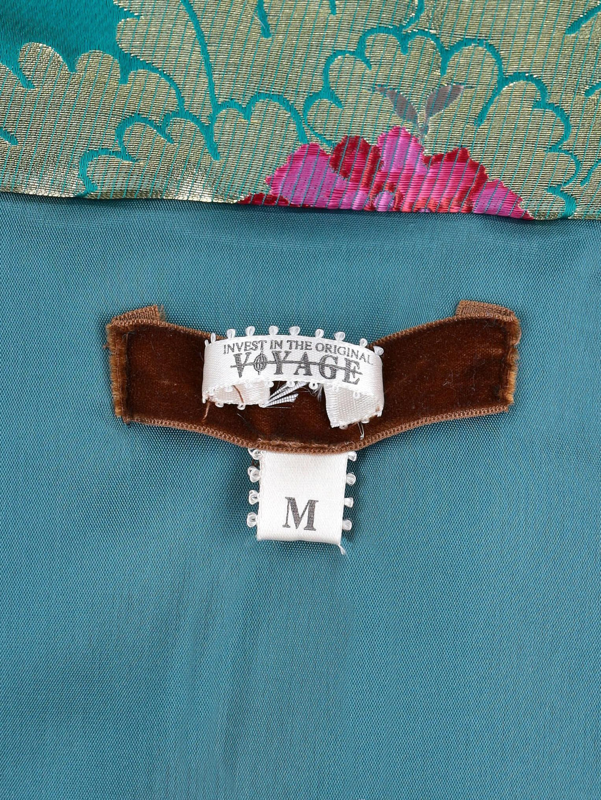 Voyage Oriental Pattern Jacket With Fur W2511.115.02  Voyage 