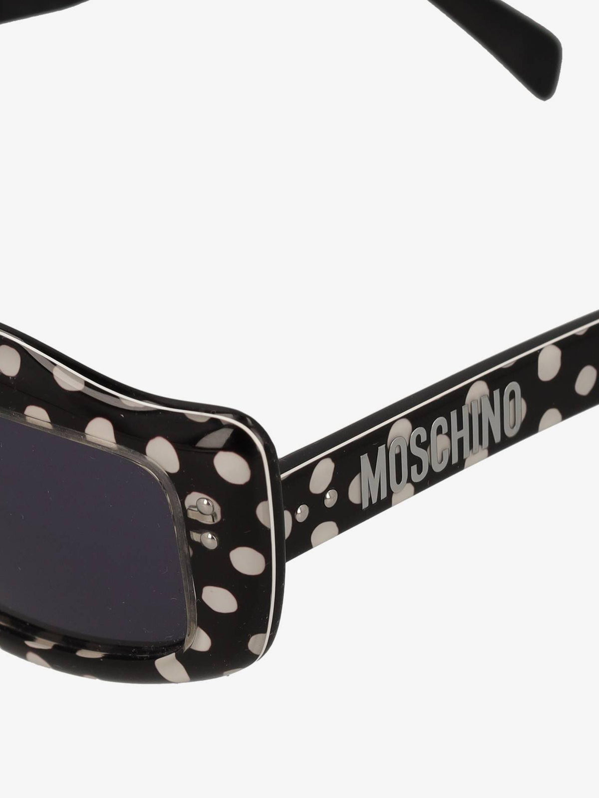 Moschino Sunglasses in black and white polka dots motive WCV250882.11  Moschino 