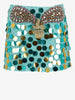 Vintage Sequined Miniskirt