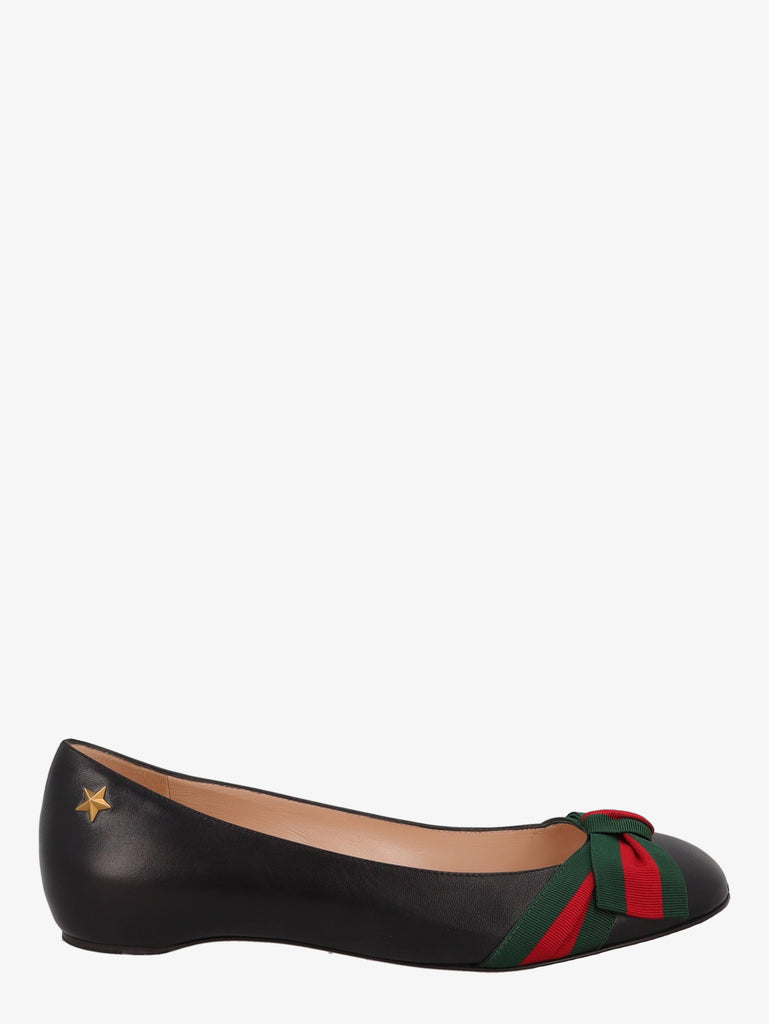 Gucci Black Ballerina With Bow WCV2410105  Gucci 
