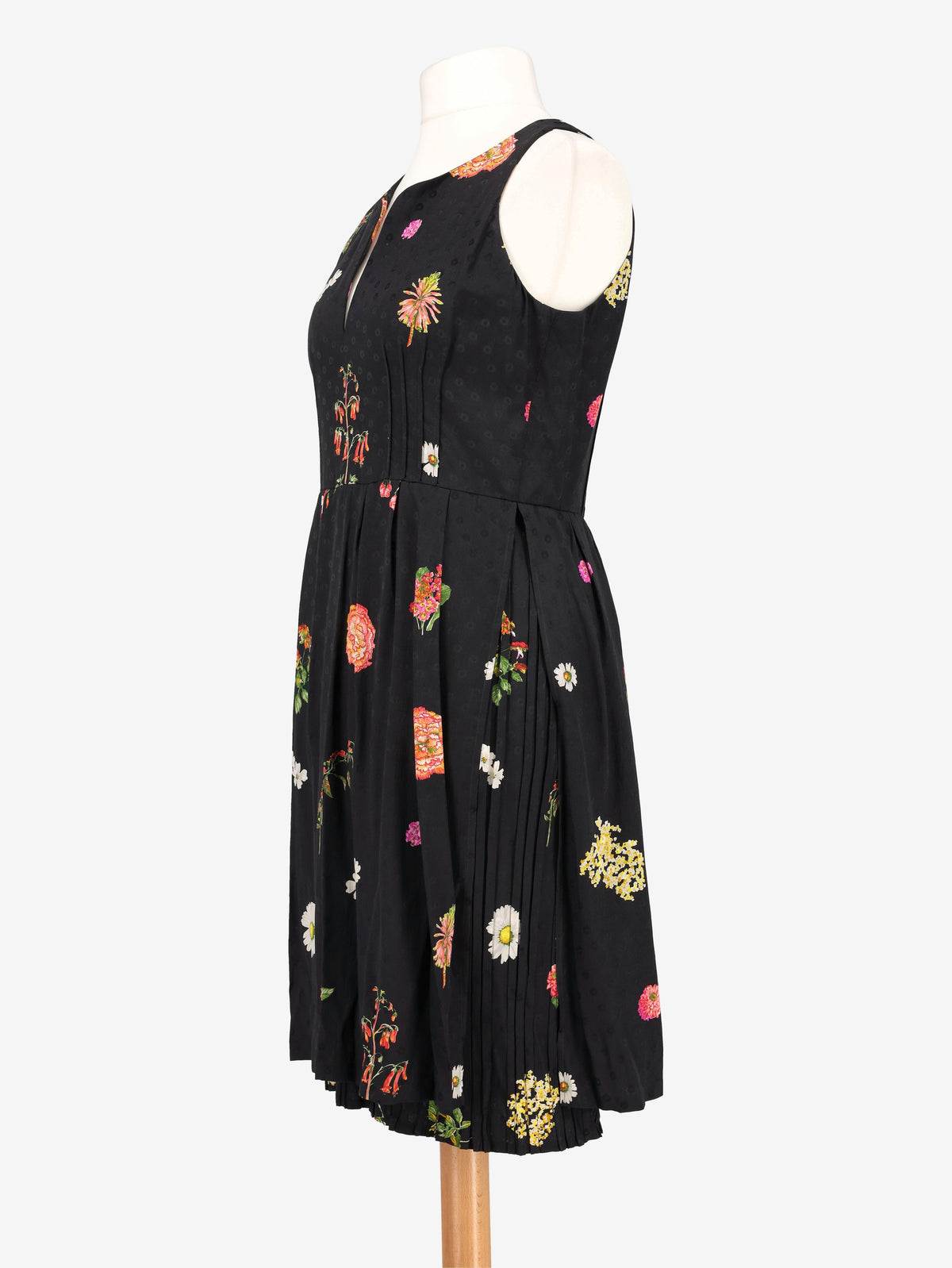 André Laug Black Floreal Cocktail Dress WCV151124.14  Andre Laug 