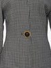 Vintage houndstooth wool blazer