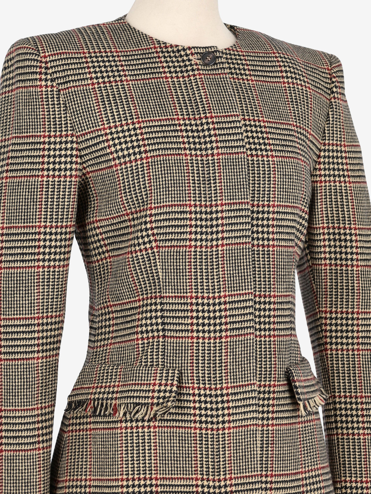 Basile Tartan Pattern Jacket W2511.116.10  Basile 