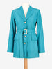 Mondrian Aquamarine Long Blazer