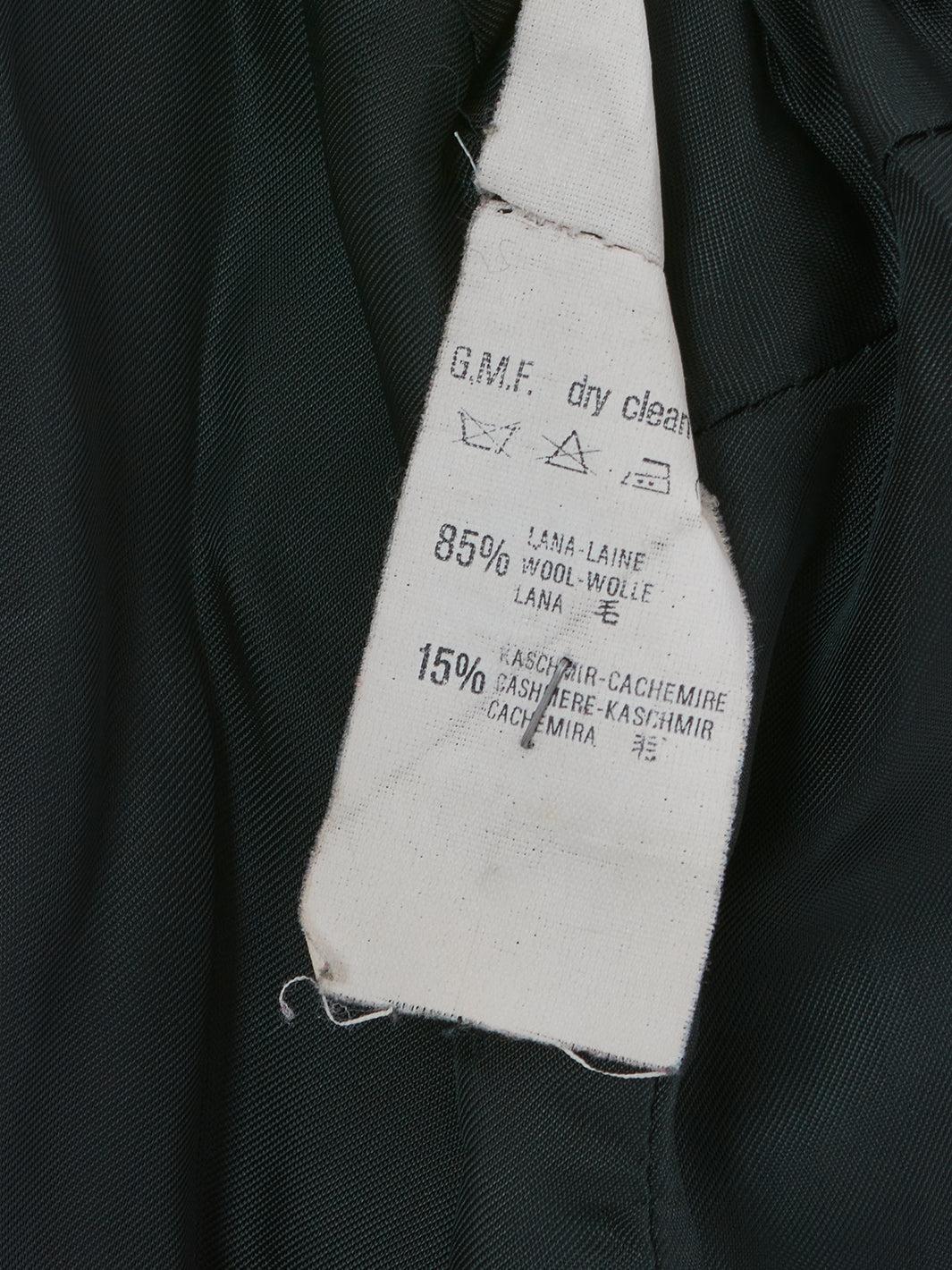 Gianfranco Ferré black wool coat, 1990s CVM22.81.16  Ferré 