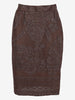 Gianfranco Ferré 1980s Set in Jacquard Lace AR016  Gianfranco Ferré 