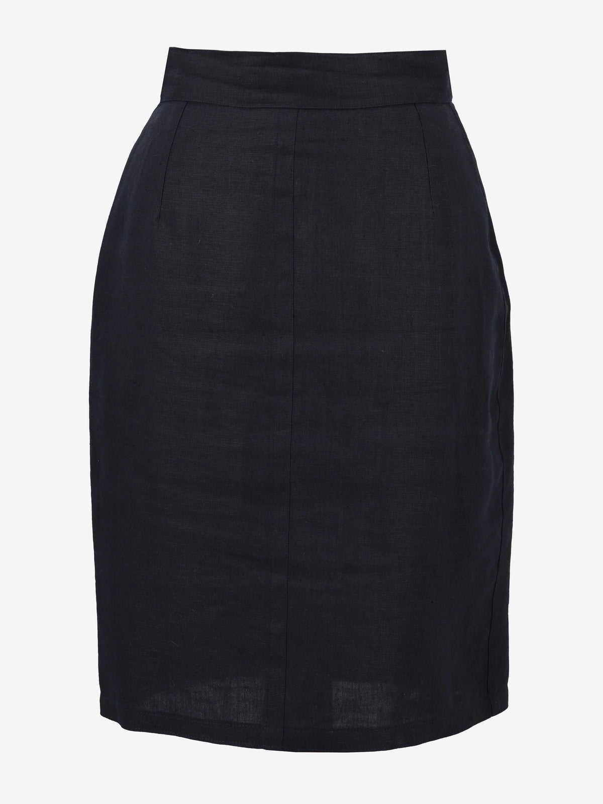 Gianni Versace Linen Pencil Skirt<BR/><BR/> WCV04032025_7  Versace 