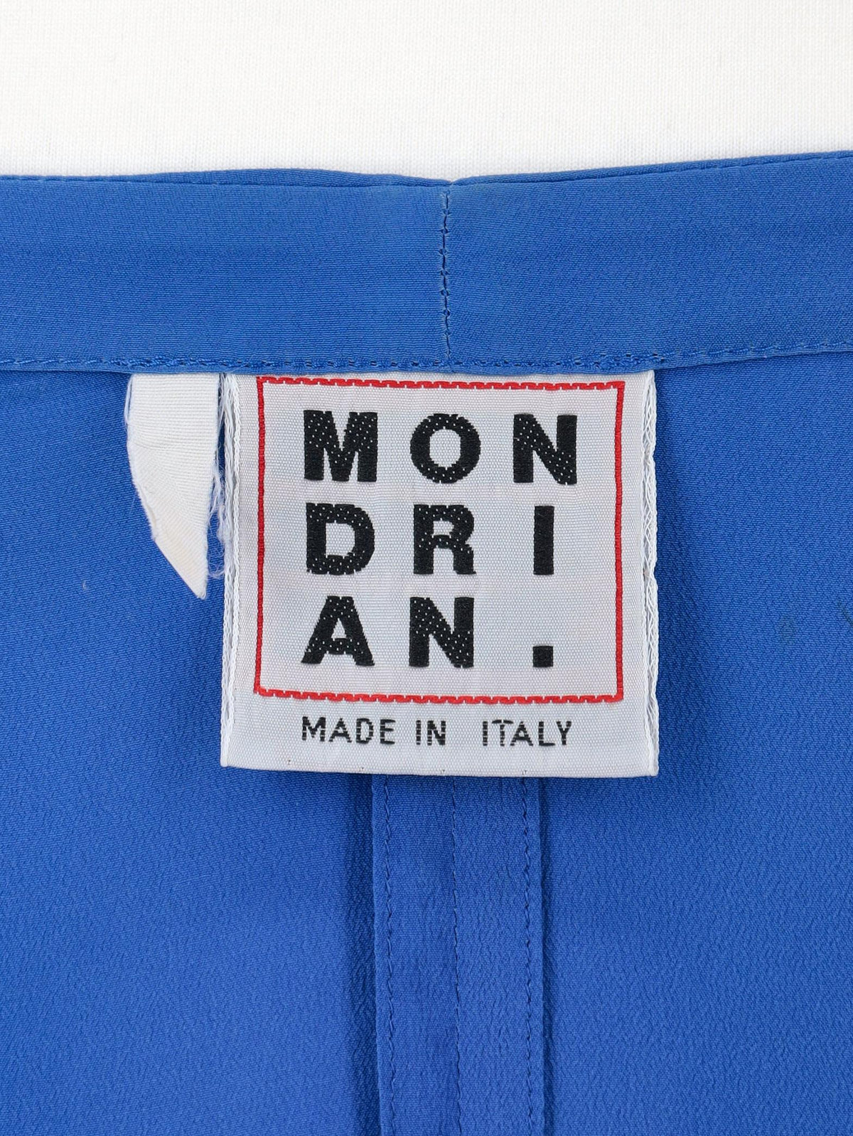 Mondrian Blue Silk Cardigan WCV041224.53  Mondrian 