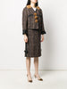 Louis Vuitton Brown Textured Suit MZ19112055  Louis Vuitton 