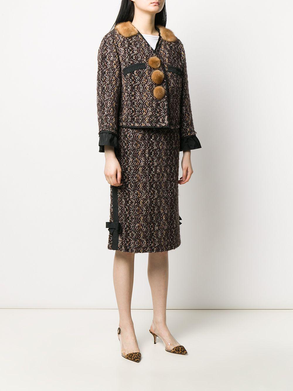 Louis Vuitton Brown Textured Suit MZ19112055  Louis Vuitton 