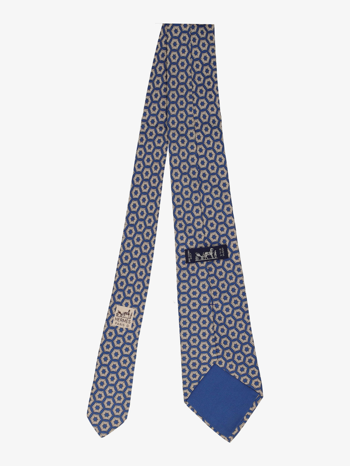 Hermès Patterned Tie 161225.28  Hermes 