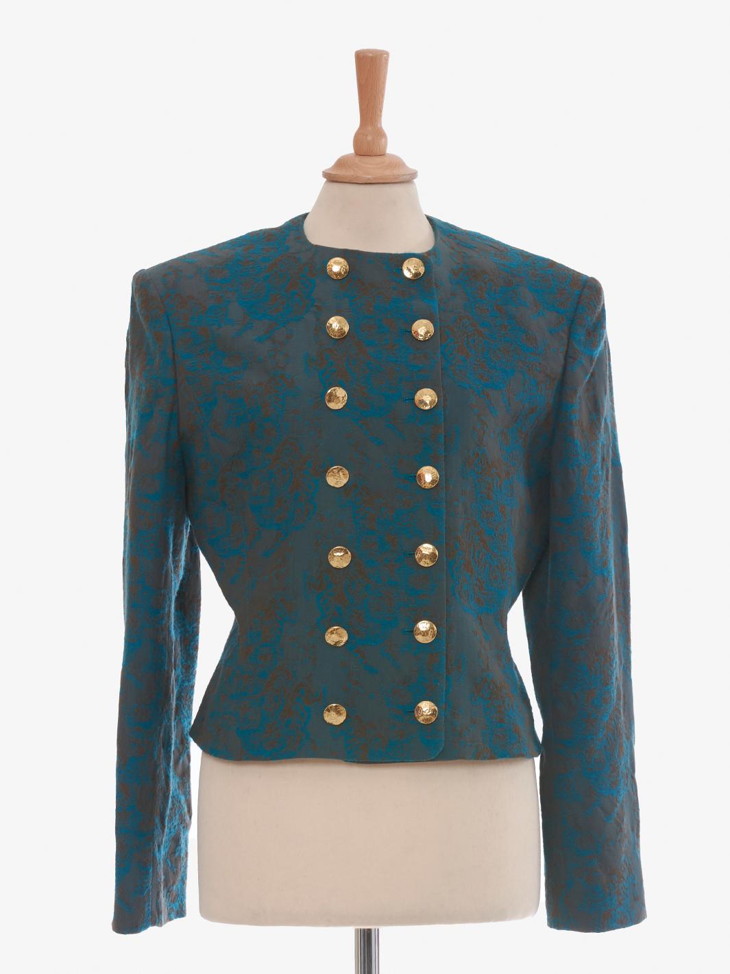 Yves Saint Laurent 锦缎夹克