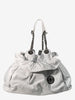 Christian Dior Borsa in pelle bianca con volant