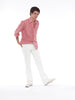 Y2K Brian Dales long sleeves cotton shirt in lime green U215-7/2  Loro Piana 