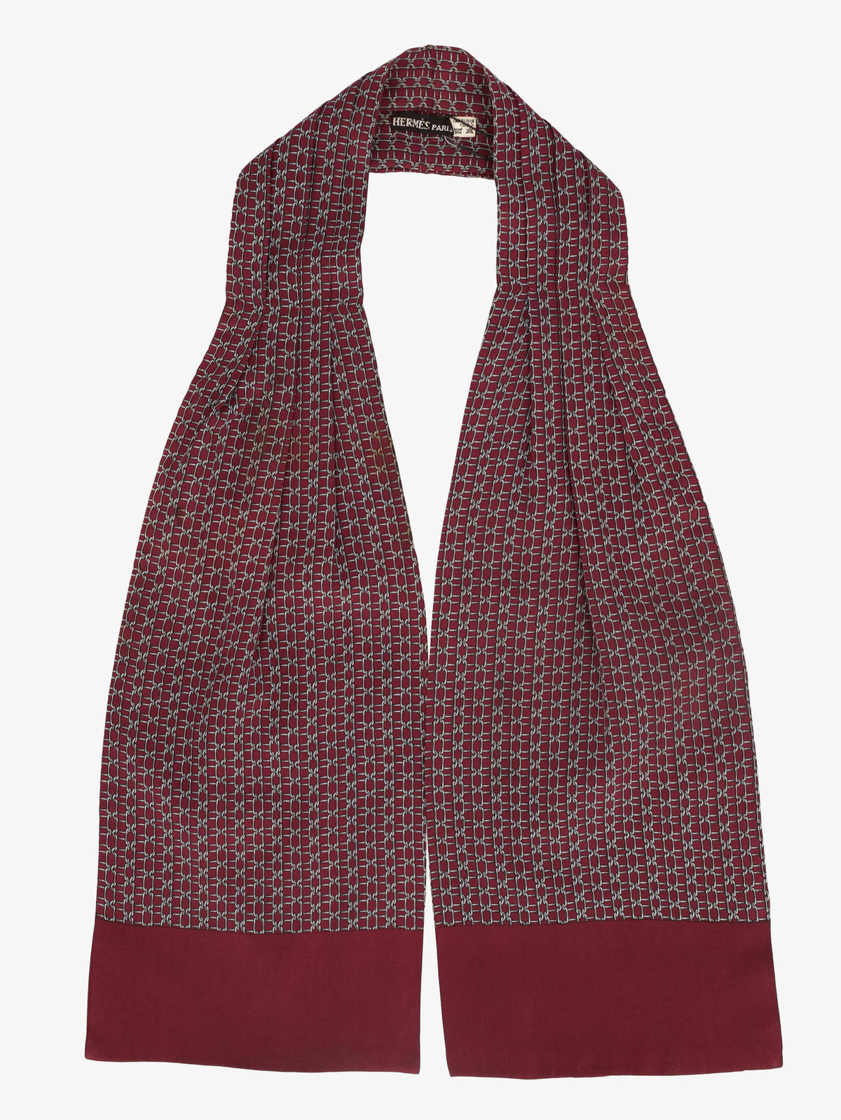 Hermès Vintage Patterned Cachecol