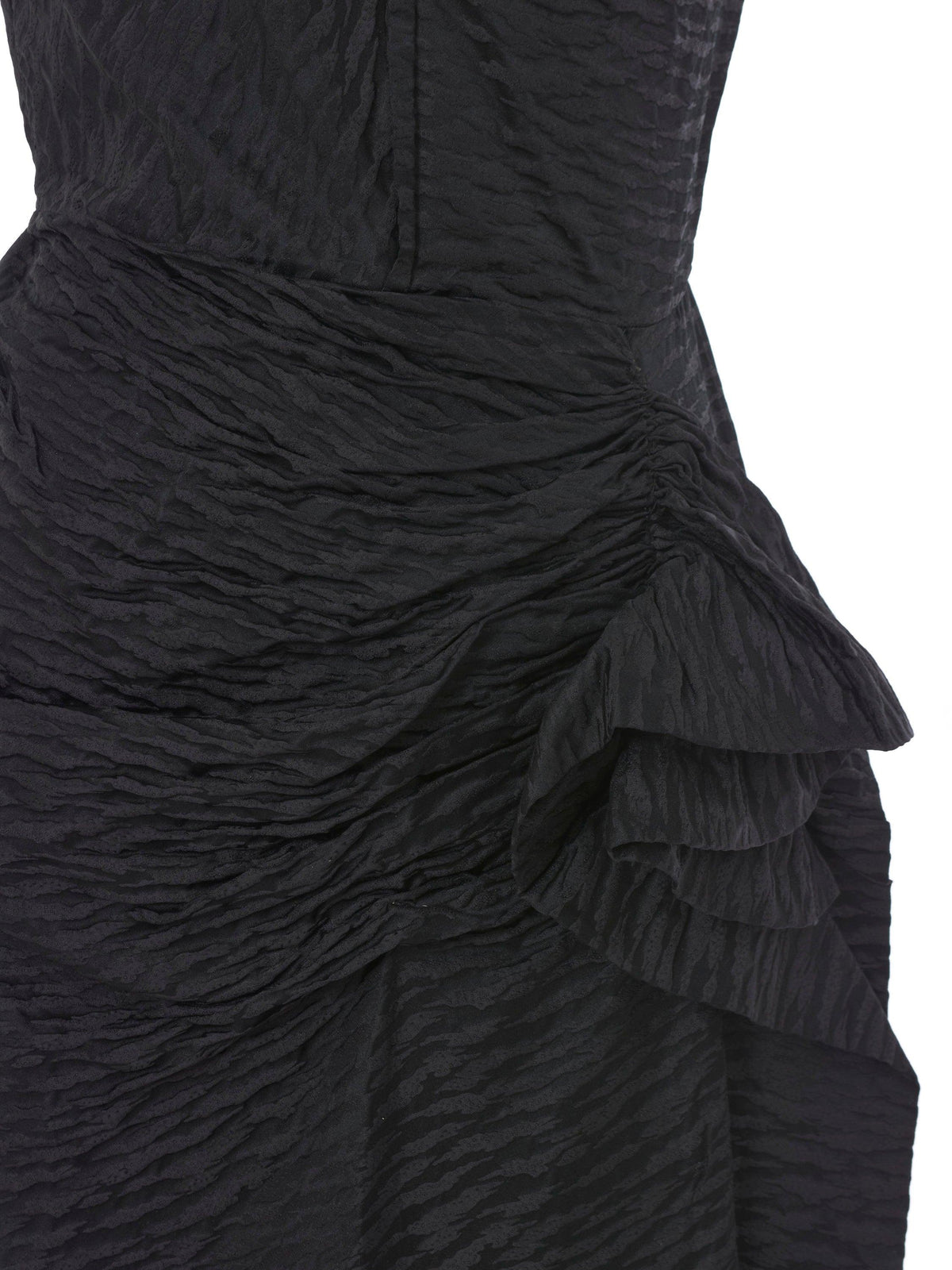Long dress with sweetheart neckline W22070511  Vintage 