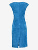 Prada Roundneck Dress in Blue Suede WCV161224_66  Prada 
