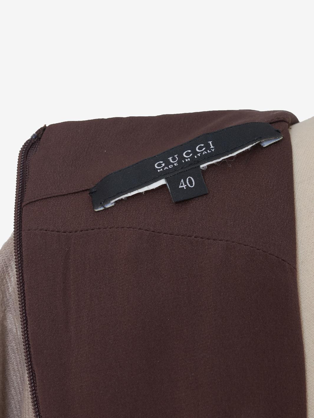 Gucci 格子连衣裙