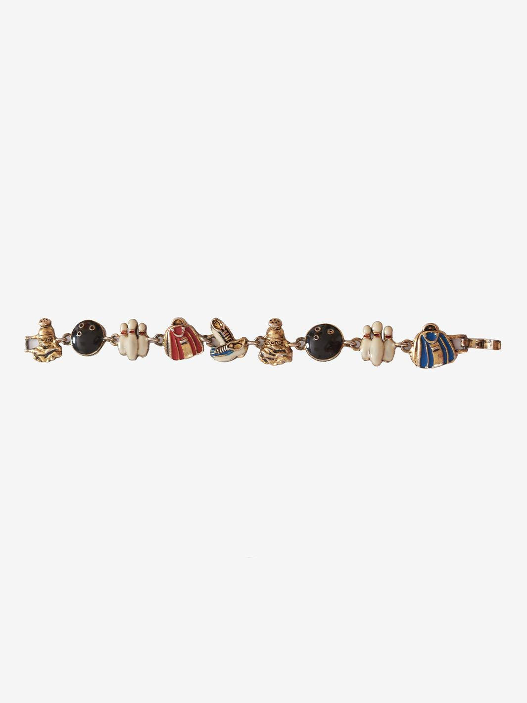 Vintage bowling themed bracelet MR280923_06  Vintage 