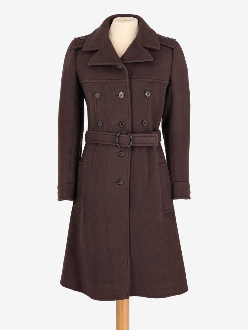 Courrèges Brown Coat MR260725.34  Courrèges 