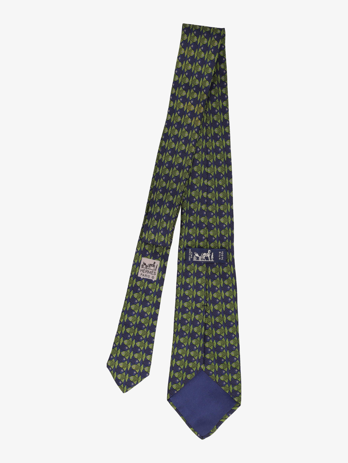 Hermès Fishes Print Tie W16062025.5  Hermès 